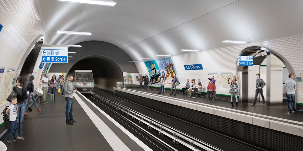 4 stations de métro ligne 11